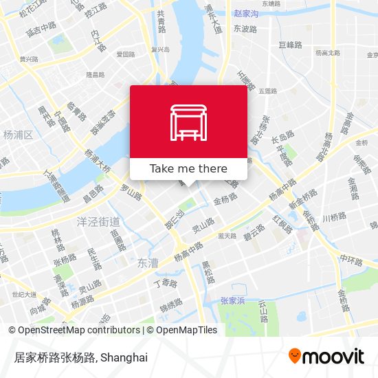 居家桥路张杨路 map