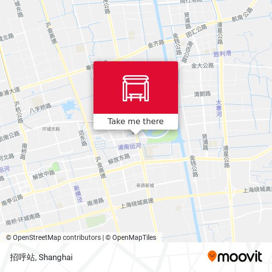 招呼站 map