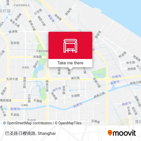 巴圣路日樱南路 map
