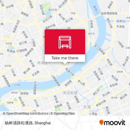 杨树浦路松潘路 map
