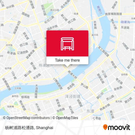杨树浦路松潘路 map