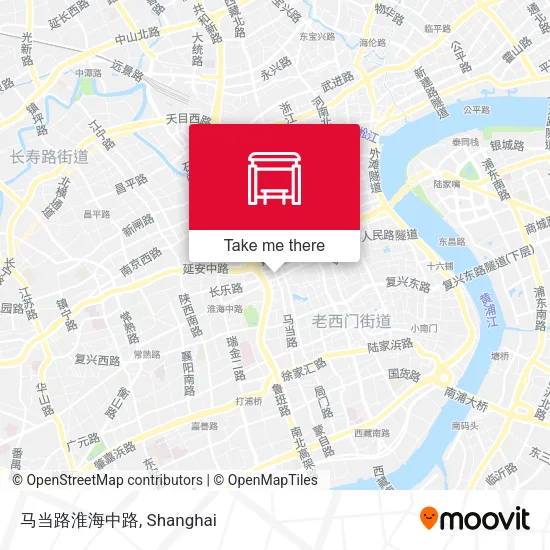 马当路淮海中路 map