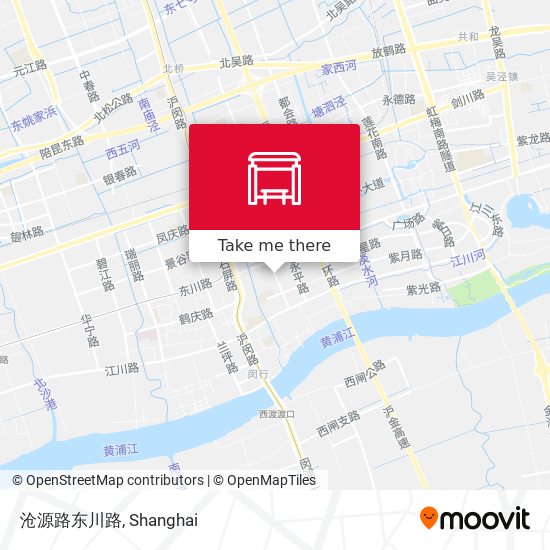 沧源路东川路 map