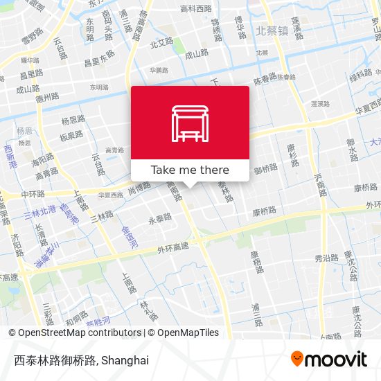 西泰林路御桥路 map