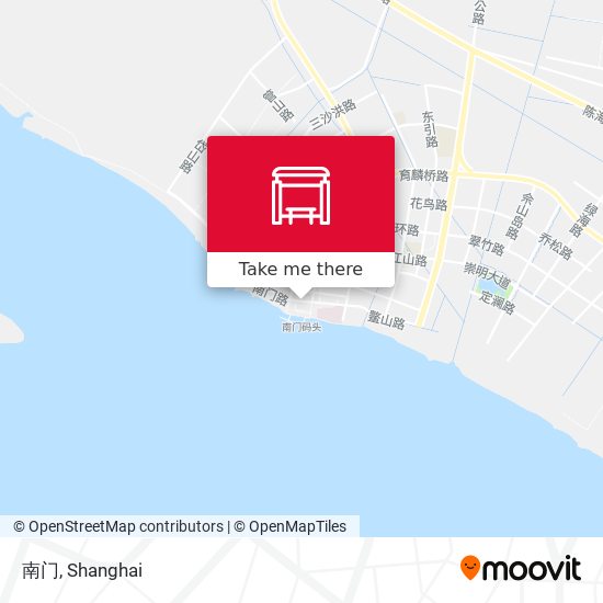 南门 map