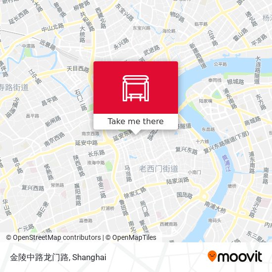 金陵中路龙门路 map