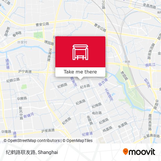 纪鹤路联友路 map