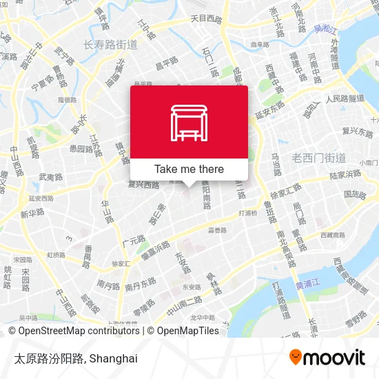 太原路汾阳路 map