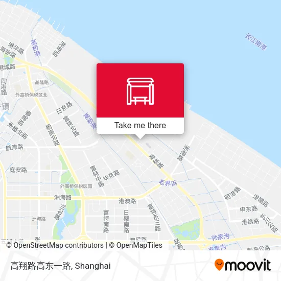 高翔路高东一路 map