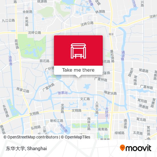 东华大学 map