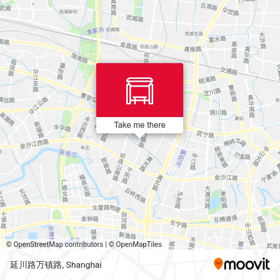 延川路万镇路 map