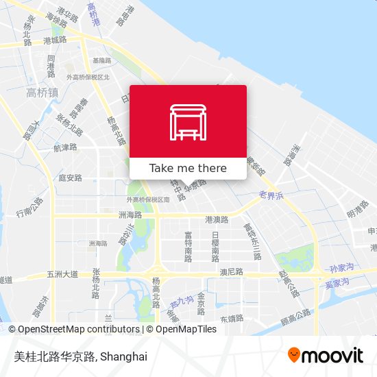 美桂北路华京路 map