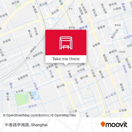 中春路申南路 map