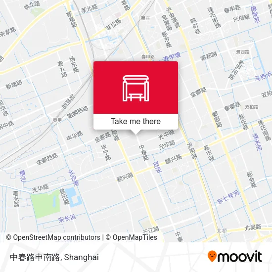 中春路申南路 map