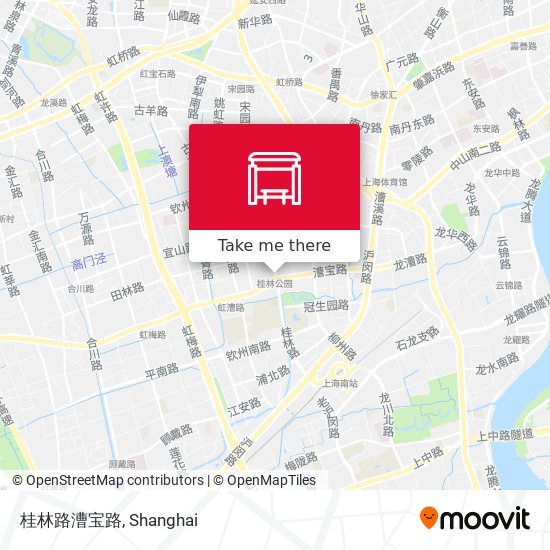 桂林路漕宝路 map