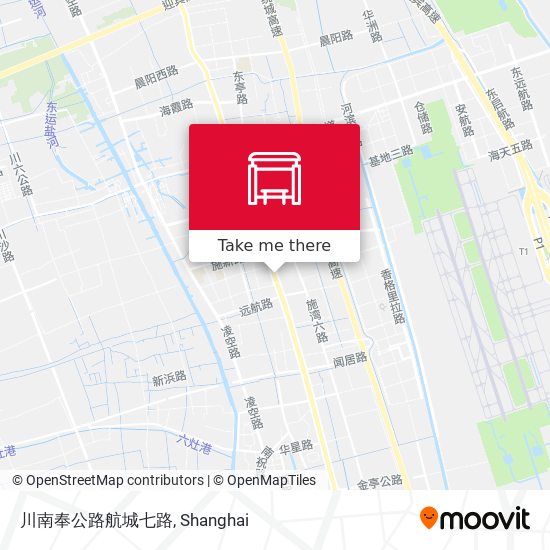 川南奉公路航城七路 map
