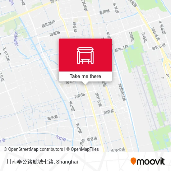 川南奉公路航城七路 map
