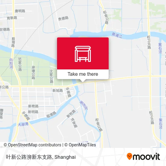 叶新公路泖新东支路 map
