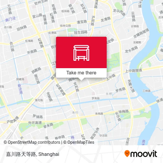 嘉川路天等路 map