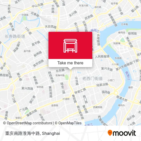 重庆南路淮海中路 map