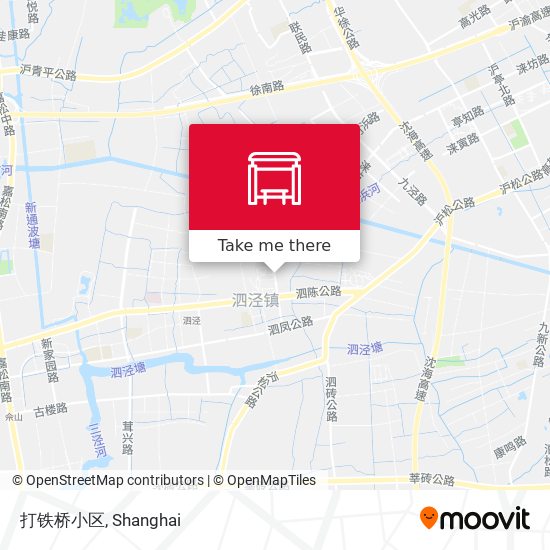 打铁桥小区 map