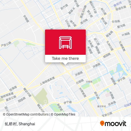 虬桥村 map