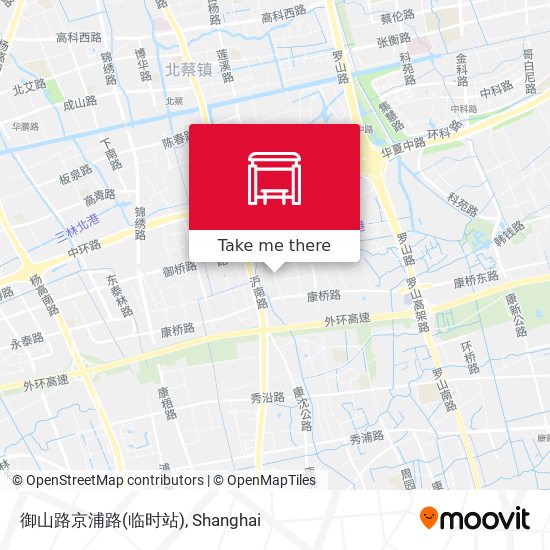 御山路京浦路(临时站) map