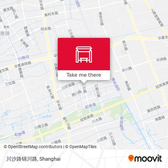川沙路锦川路 map