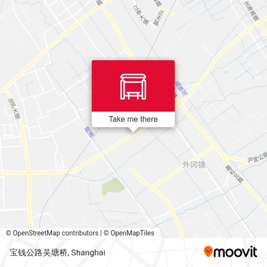 宝钱公路吴塘桥 map