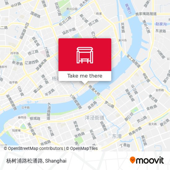 杨树浦路松潘路 map