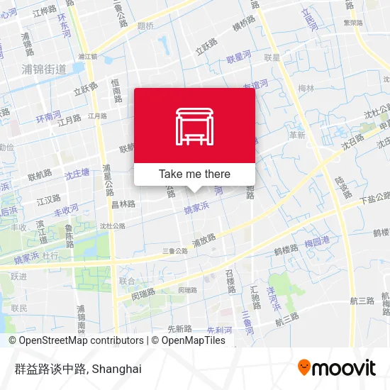 群益路谈中路 map