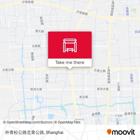 外青松公路北青公路 map