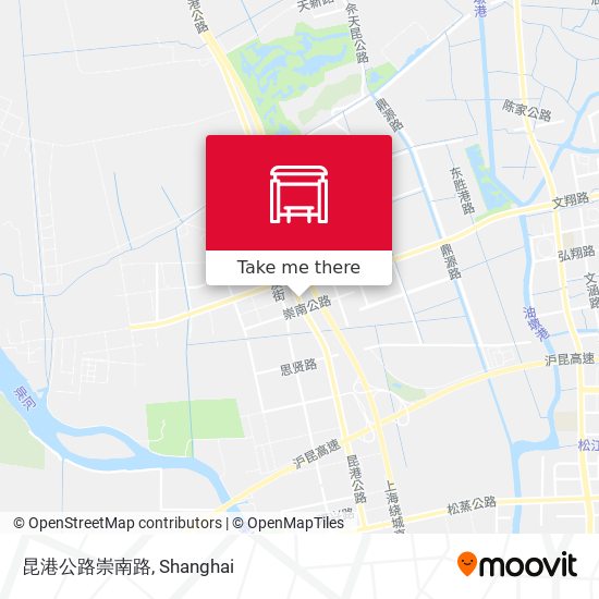 昆港公路崇南路 map