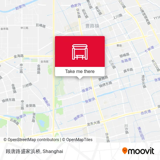 顾唐路盛家浜桥 map