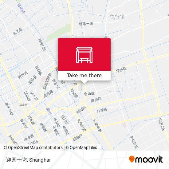 迎园十坊 map