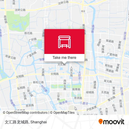 文汇路龙城路 map