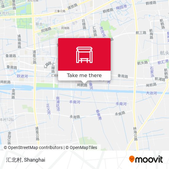 汇北村 map