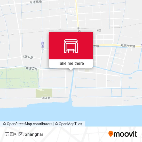 五四社区 map