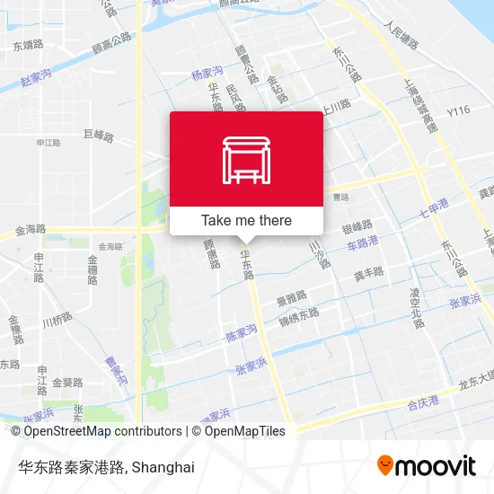 华东路秦家港路 map