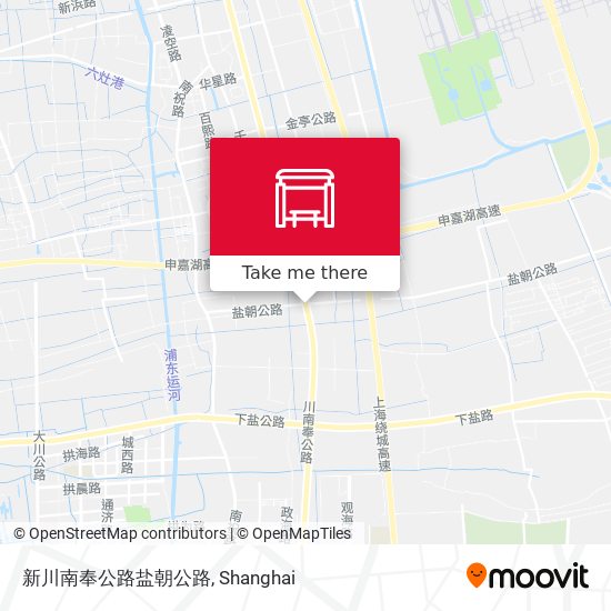 新川南奉公路盐朝公路 map