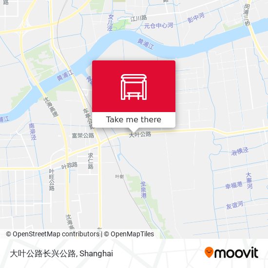 大叶公路长兴公路 map