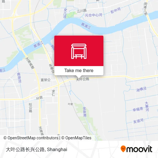 大叶公路长兴公路 map