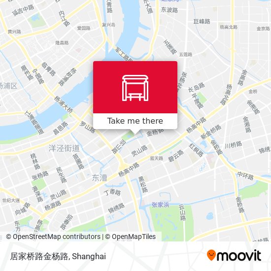 居家桥路金杨路 map