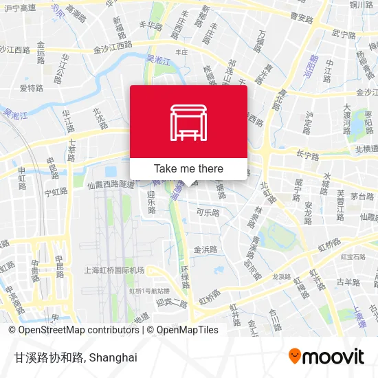 甘溪路协和路 map