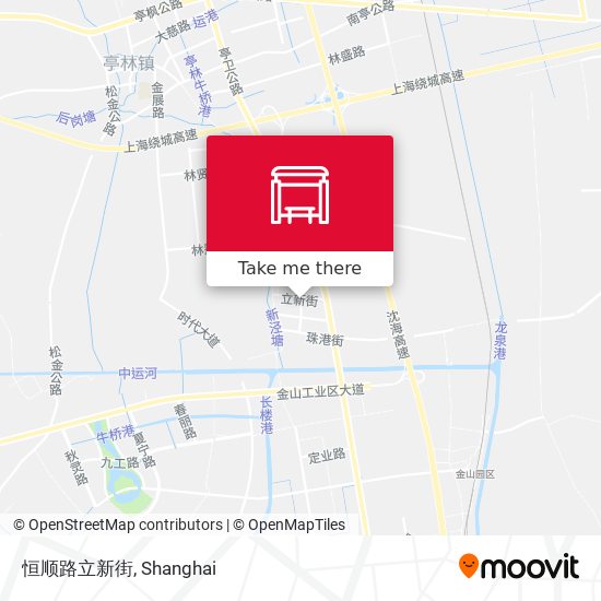 恒顺路立新街 map