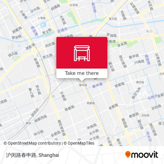 沪闵路春申路 map