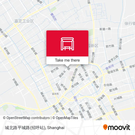 城北路平城路(招呼站) map