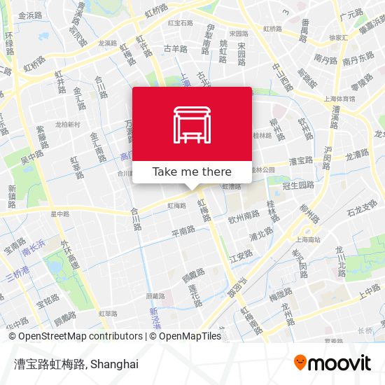漕宝路虹梅路 map
