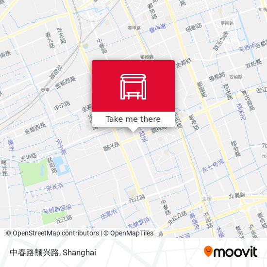 中春路颛兴路 map
