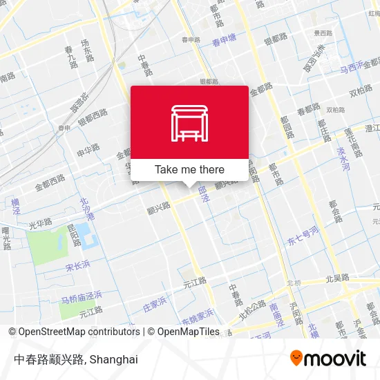 中春路颛兴路 map